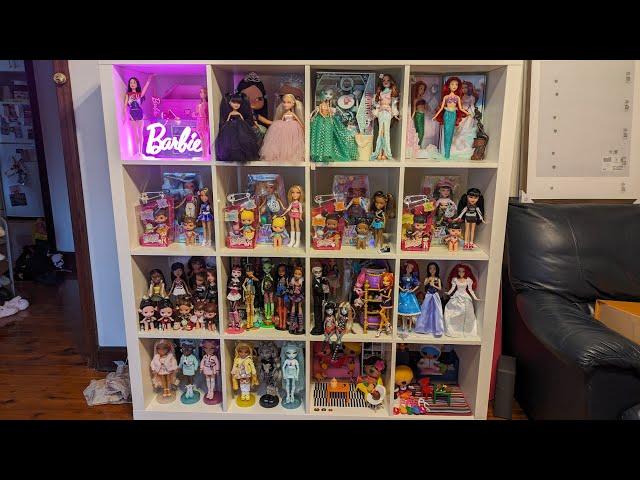 MY ENTIRE DOLL COLLECTION ️ BARBIE, BRATZ, MONSTER HIGH, MY SCENE, DISNEY, LALALOOPSY, RAINBOW HIGH