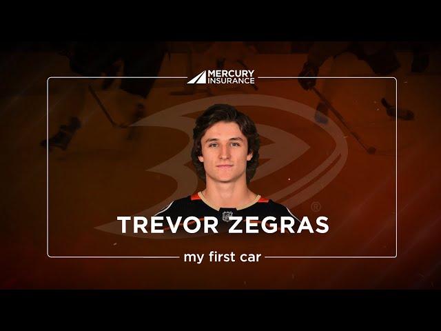 Trevor Zegras of the Ducks: My First Car by Mercury Insurance