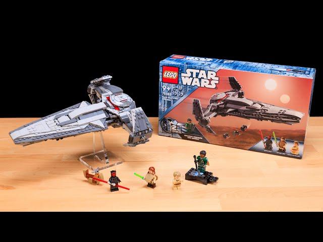 LEGO Star Wars Sith Infiltrator REVIEW | Set 75383