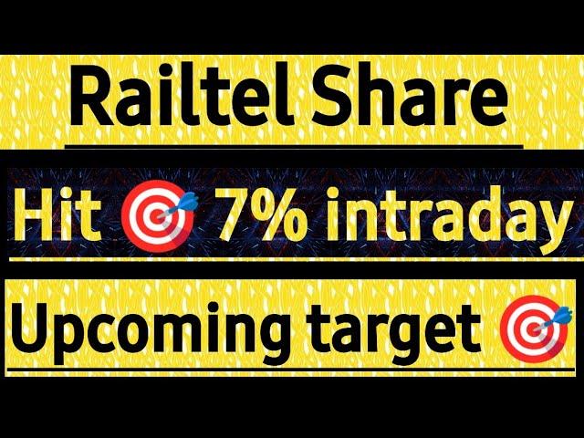 Railtel share latest news today | Railtel share news today #stockmarket #stocks