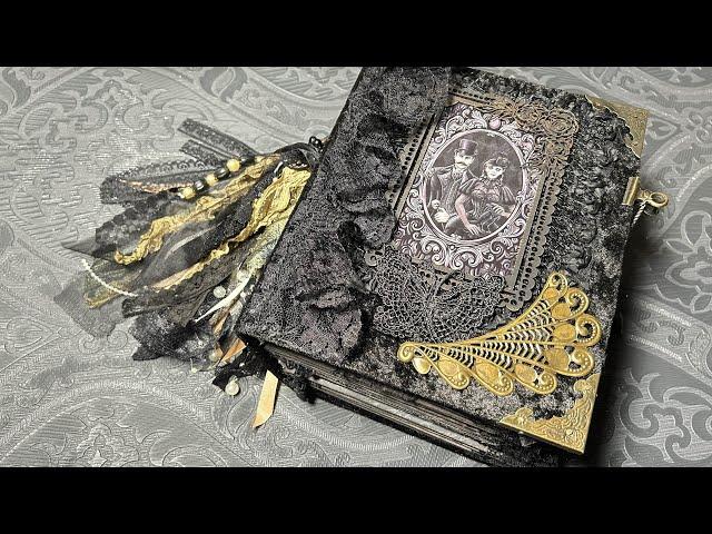 The Victorian Gothic Junk Journal Full Flip Through