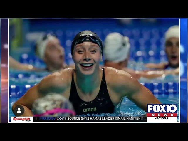 Mobile native Paige Madden, USA swim team win silver at Paris Olympics