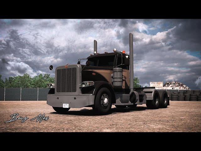 Peterbilt with small engine - American Truck Simulator