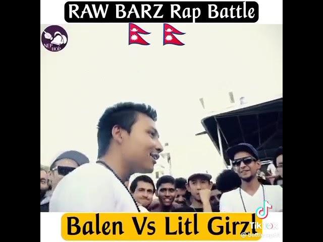 RAW BARZ RAP BATTLE@BALEN VS LITL GirzL..