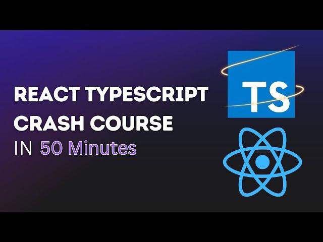 All The Typescript You Need to Know For React Development - Learn TS For React in 50 Minutes