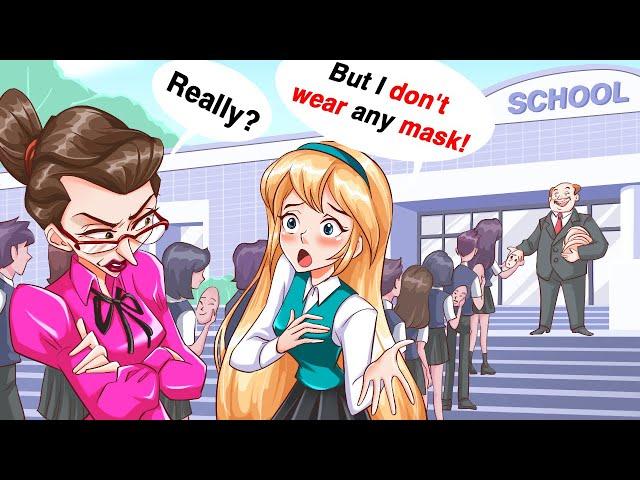 No Fake Face Is Allowed At My School