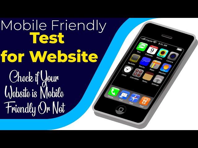 Mobile Friendly Test for Website How to check Website responsive or not