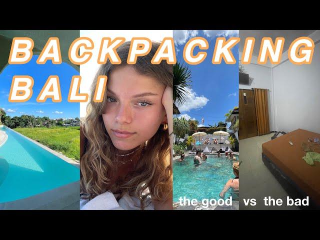 The reality of solo backpacking Bali | Backpacking Asia ep. 7