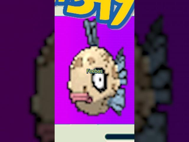 Pokémon Fact! No.349 - Feebas #feebas #regirobshot #pokemon #gaming #scarlet #violet #nintendo