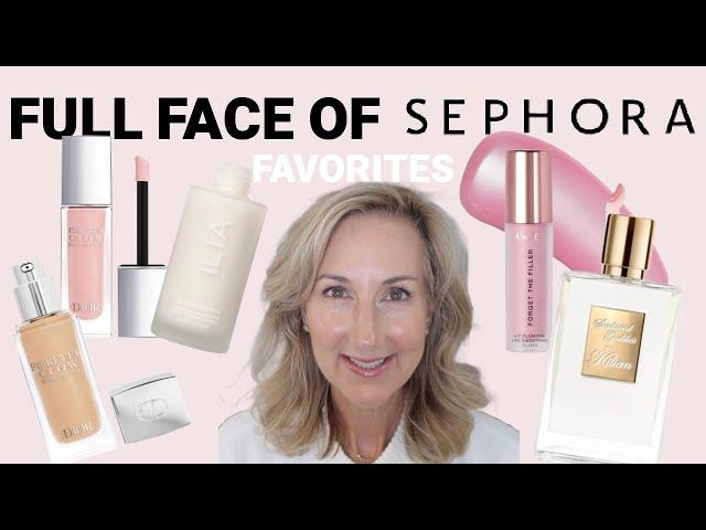 GET READY with ME USING A FULL FACE OF SEPHORA BEAUTY FAVORITES