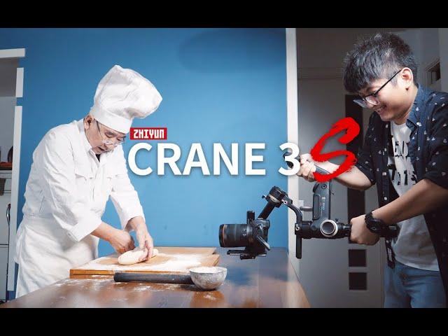 智云CRANE3S： 超级“猛兽”来了 我用这个稳定器分享同步运镜的6个小技巧