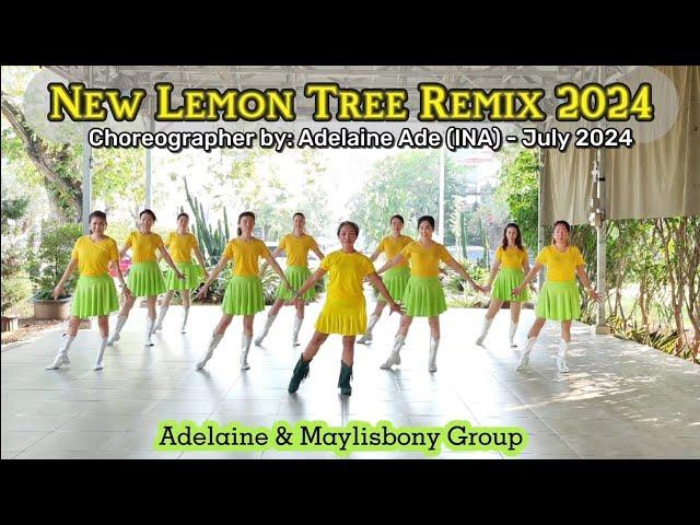 New Lemon Tree Remix 2024 - Line Dance - Choreo:Adelaine Ade (INA) - June 2024