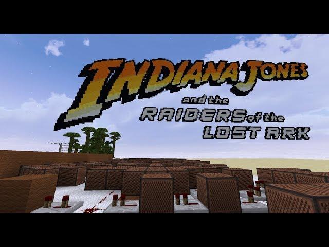 Indiana Jones - Raiders March [Minecraft Noteblocks]