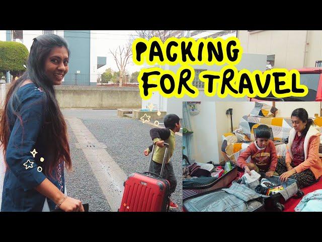 Packing for travel | trip to India | Nanga India kilambittom