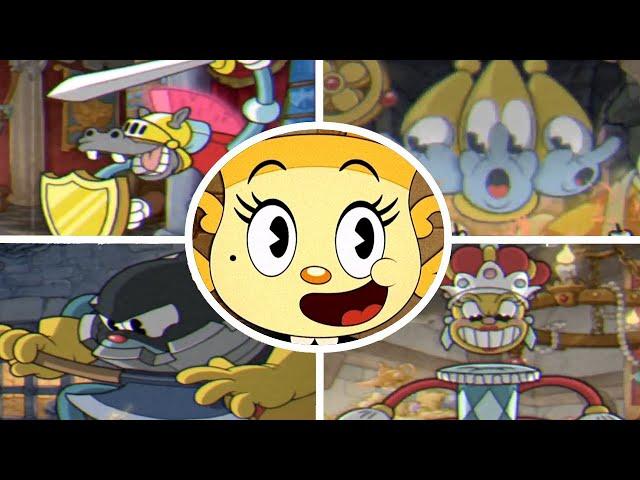 CUPHEAD DLC - ALL KING'S LEAP BOSSES (THE DELICIOUS LAST COURSE)