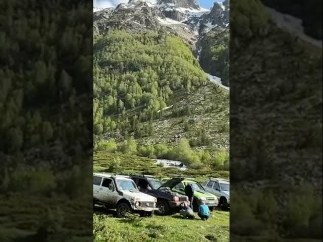 Карачаево-Черкесия #4х4 #automobile #offroad #niva #mountains #кчр #природа #горы #природакчр #нива