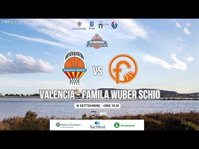 Basket 3° Torneo Internazionale Sa Duchessa Finale 1°/2° posto - Valencia-Famila Schio /74-61)