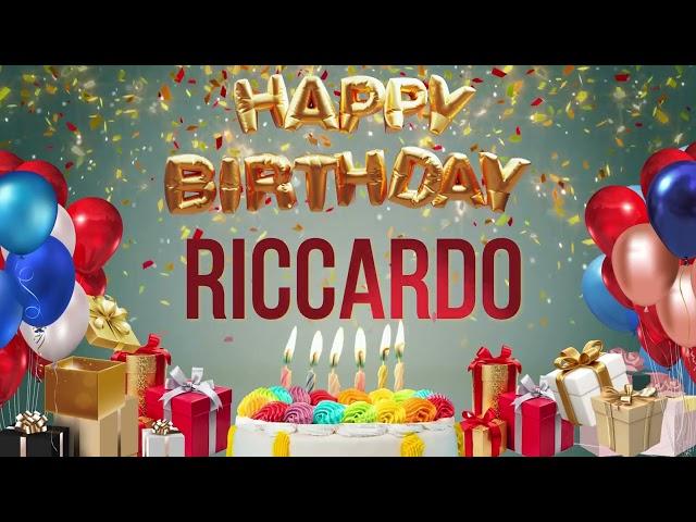 Riccardo - Happy Birthday Riccardo