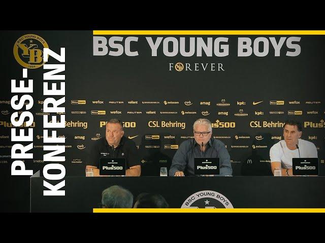 Die Pressekonferenz nach YB - Sion (1:2)