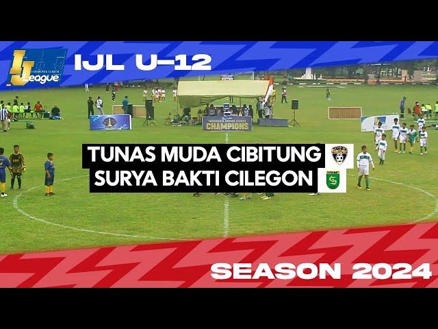 Tunas Muda Cibitung vs Surya Bakti Cilegon [Indonesia Junior League 2024] [U-12] 11-8-2024