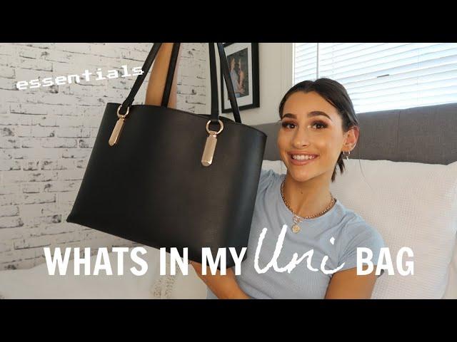WHATS IN MY UNI BAG + ESSENTIALS | 2020