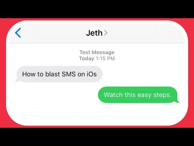 SMS Blast - No need to download | SMS Bomber | Easy Steps