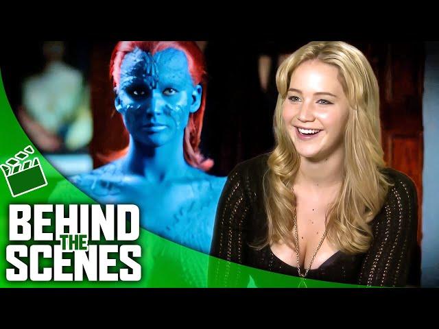 Jennifer Lawrence transforms into Mystique | X-MEN: FIRST CLASS | Behind The Scenes