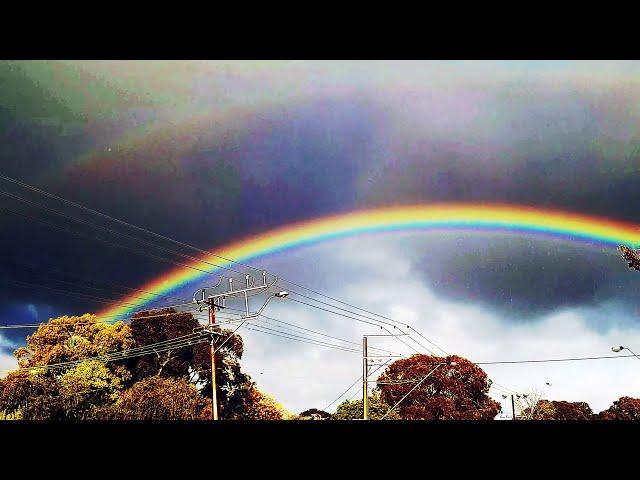 Localized Rainbow Sun Halo Local Sun?