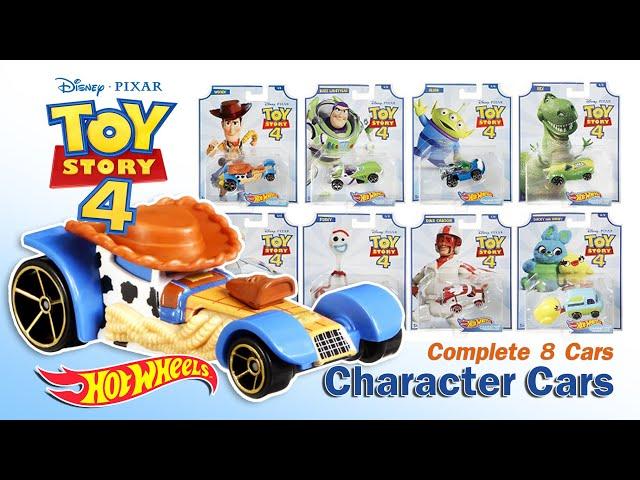 @Hot Wheels toy story 4 Character Cars Complte 8 cars.