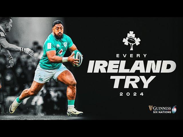 EVERY TRY | IRELAND ️ | 2024 GUINNESS MEN'S SIX NATIONS