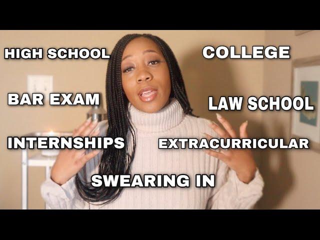 HOW TO BECOME A LAWYER - FROM HIGH SCHOOL TO LAWYER