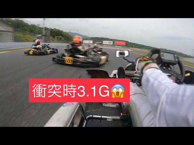 スーパーカート180km/hからのクラッシュ