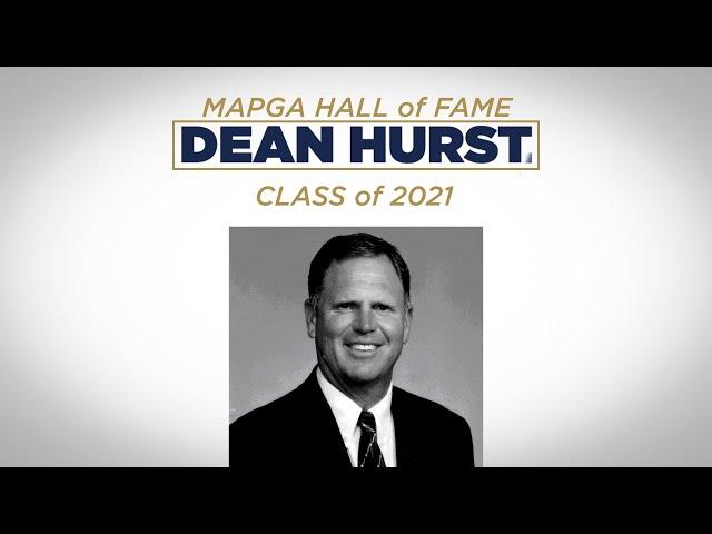 2021 MAPGA Hall of Fame - Dean Hurst