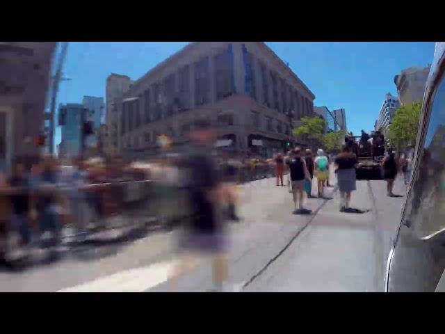 BARTmobile's Eye View of the 2024 San Francisco Pride Parade