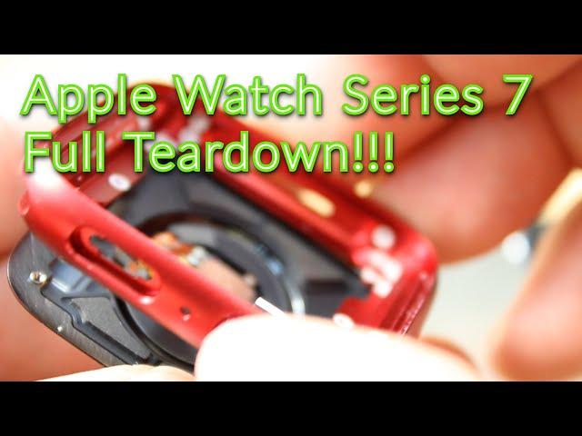 Unveiling the Secrets: Apple Watch Series 7 Teardown Revealed! Nothing Left Out