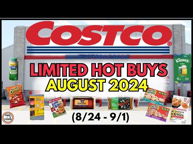  AUGUST 2024 Costco HOT BUYS! NEW Deals VALID (8/24 - 9/1)Parmesan, Scrub Daddy! - 7 days ONLY!!!