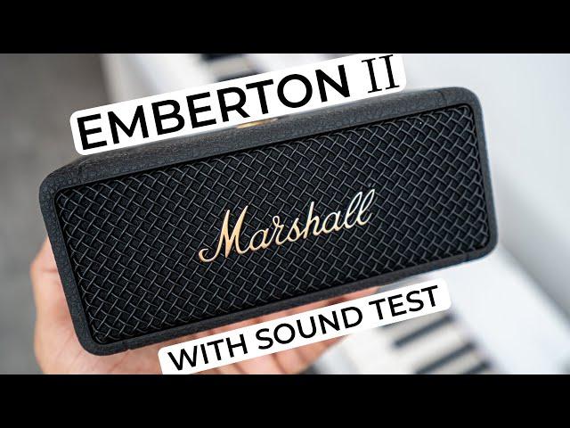 Marshall Emberton 2 Review - Best Portable Speaker? With Sound Test