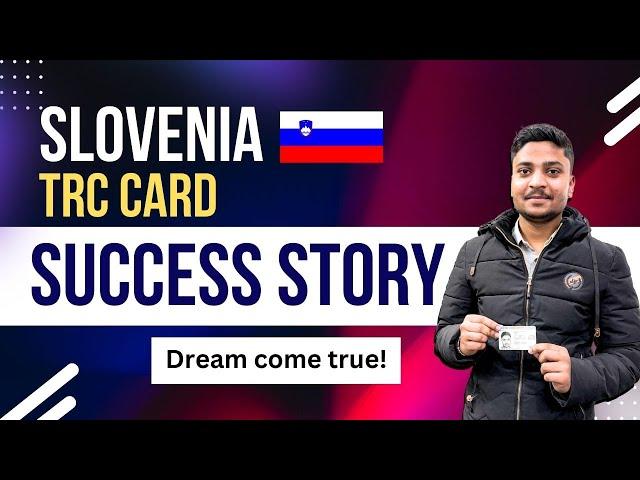 SLOVENIA TRC CARD APPROVED | STUDY IN SLOVENIA | SLOVENIA STUDY VISA | SLOVENIA VISA | SLOVENIA