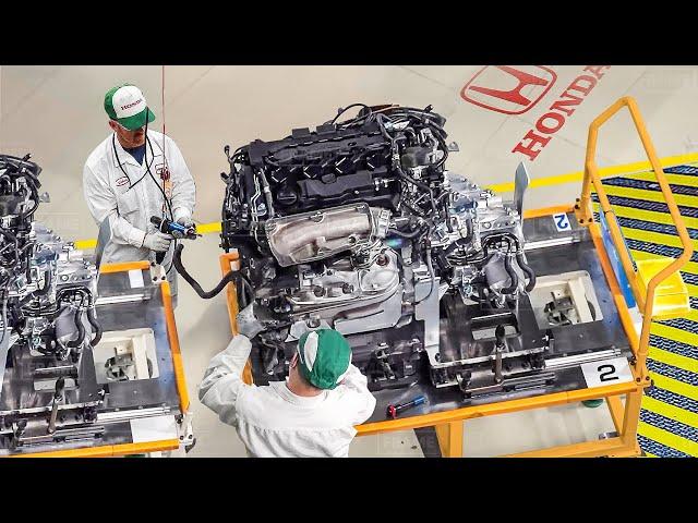 How They Build Honda Best Engines From Scratch