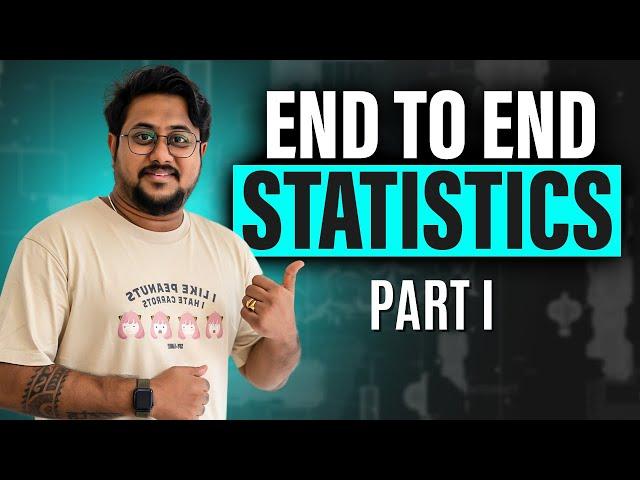 Learn Statistics for Data Analytics & Data Science from Scratch | Part I | Satyajit Pattnaik