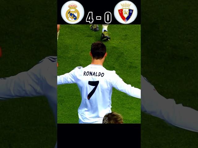 Real Madrid vs Ca Osasuna