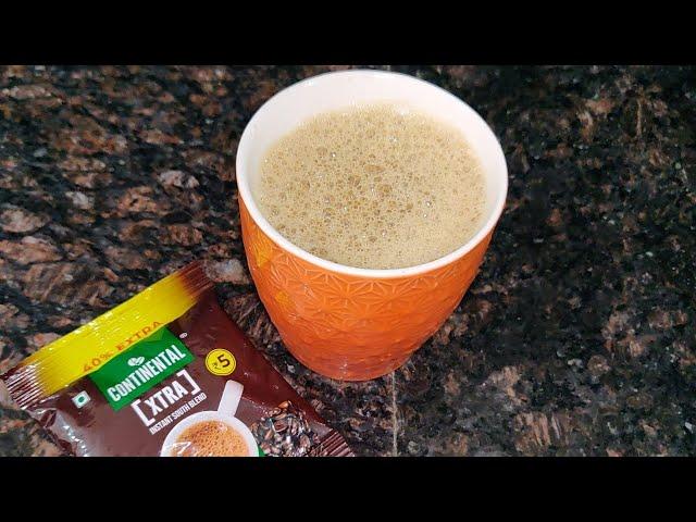 continental xtra coffee preparation - how to make continental xtra coffee - instant coffee recipe