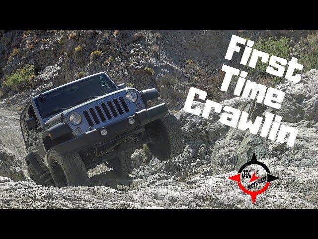 First time rock crawling offroad