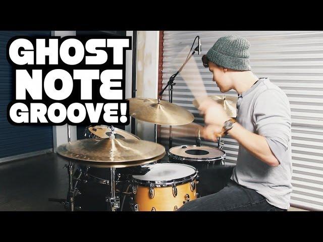 Ghost-Note Groove (Drum Lesson)