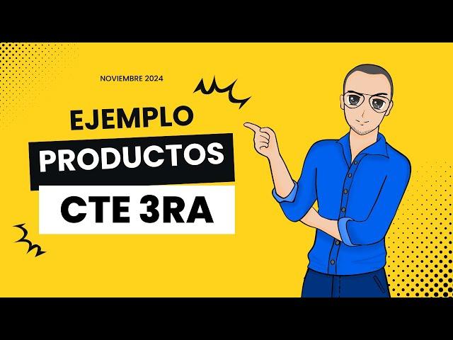 Ejemplo de PRODUCTOS para la tercera sesión de Consejo Técnico Escolar Noviembre 2024