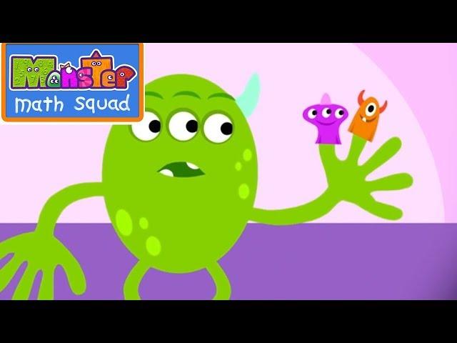 Cartoons for Kids | Monster Math Squad | FULL EPISODE COMPILATION | Picky Eater’s Picnic