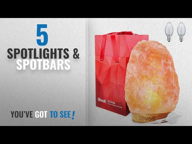 Top 10 Spotlights & Spotbars [2018]: Levoit Elana Himalayan Salt Lamps with Touch Dimmer Switch,