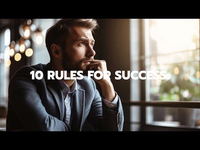 10 Rules for Success and Wealth: A Pathway to Prosperity