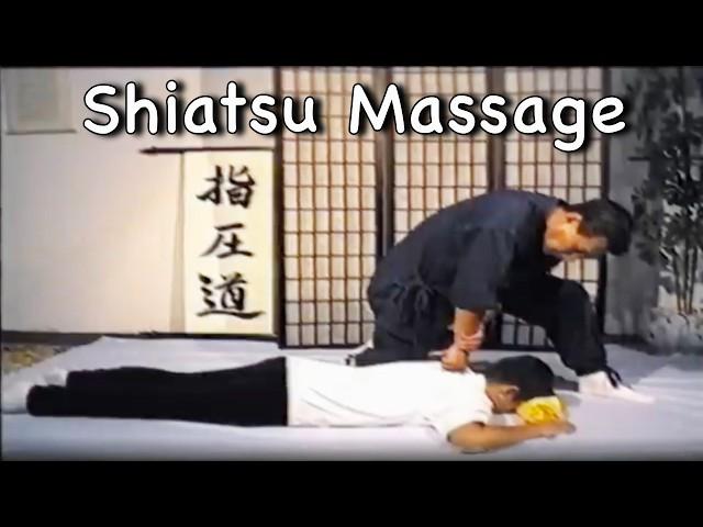 Shiatsu Back Massage (Namikoshi) Ancient Technique