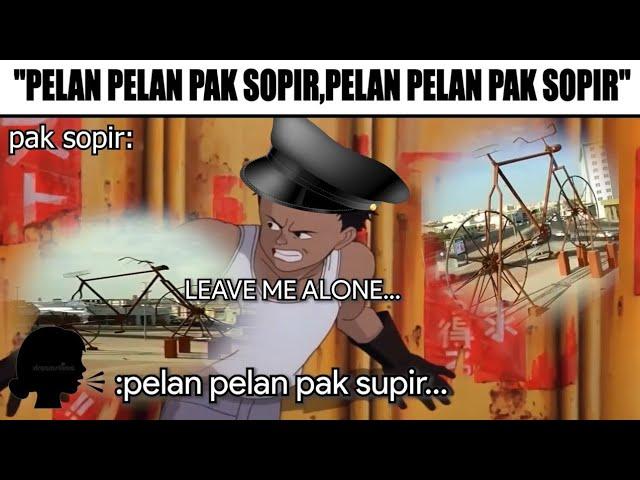 Pak Supir Ketika Disuruh Pelan Pelan...(Sepeda Nabi Adam)